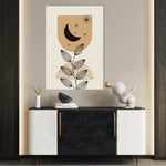 Boho 017 Canvas Art 60 x 40 cm / Black