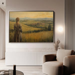 Classic 017 Canvas Art 18" x 24" / 45 x 60 cm / Black