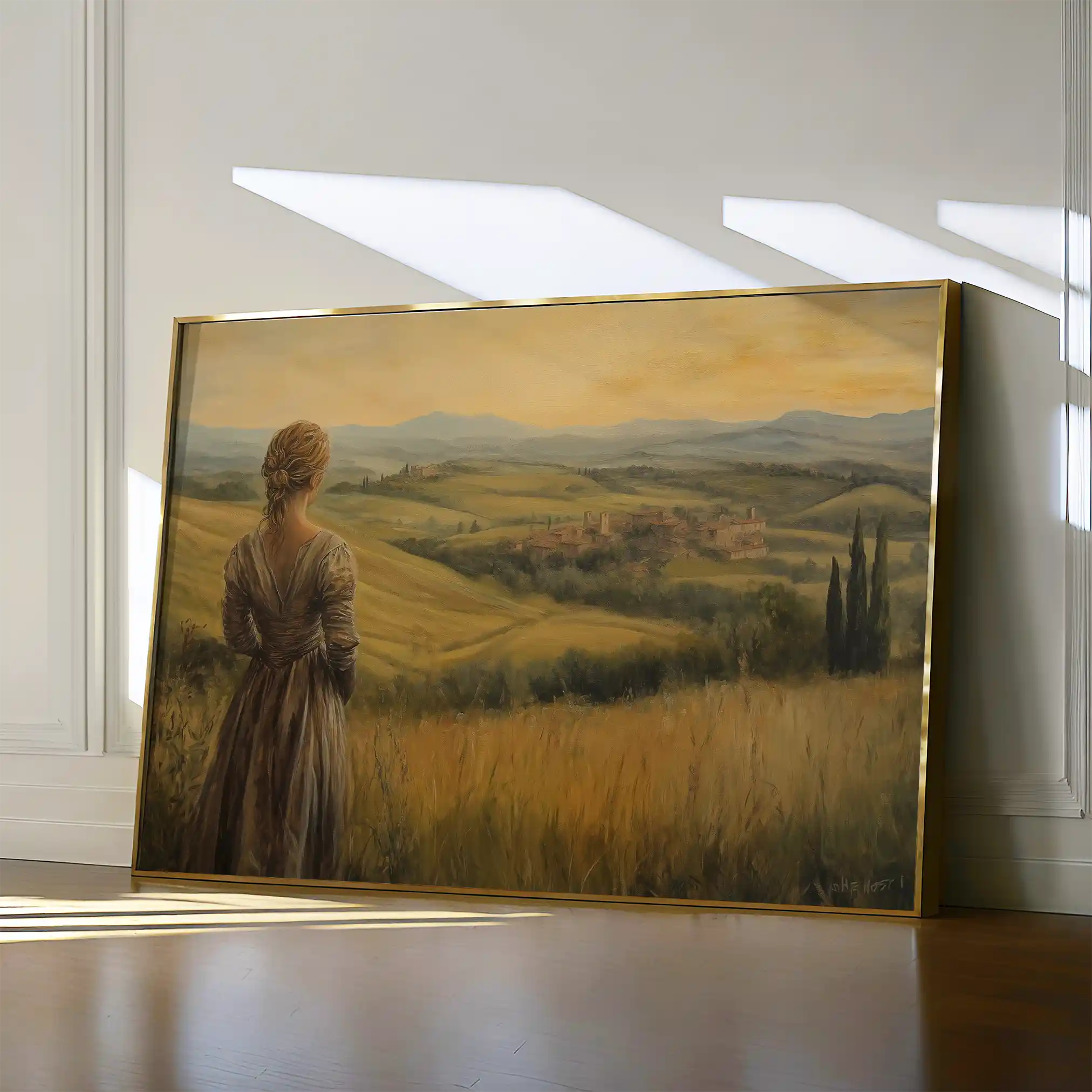 Classic 017 Canvas Art 18" x 24" / 45 x 60 cm / Black