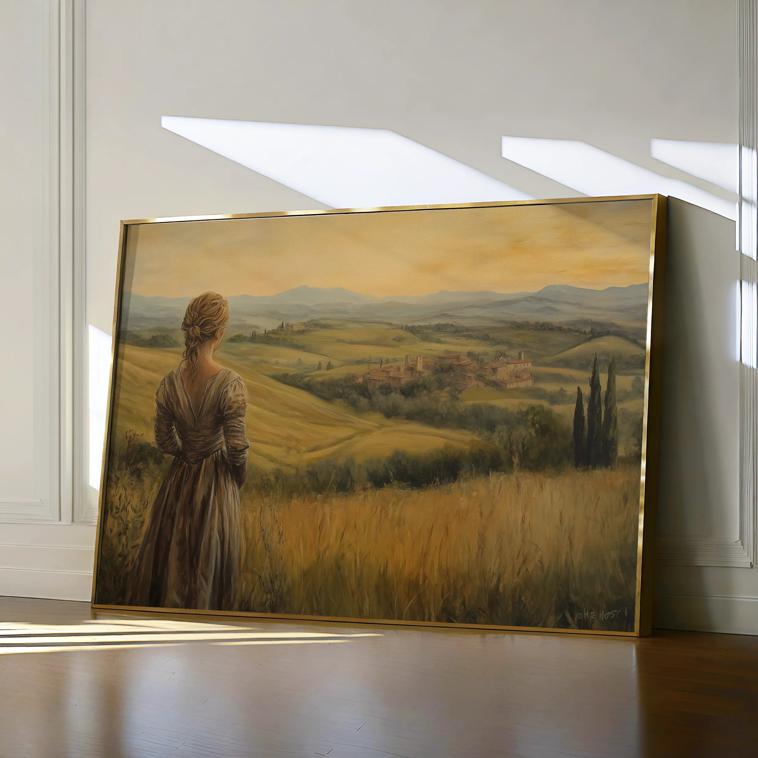 Classic 017 Canvas Art 18" x 24" / 45 x 60 cm / Black
