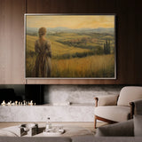 Classic 017 Canvas Art 18" x 24" / 45 x 60 cm / Black