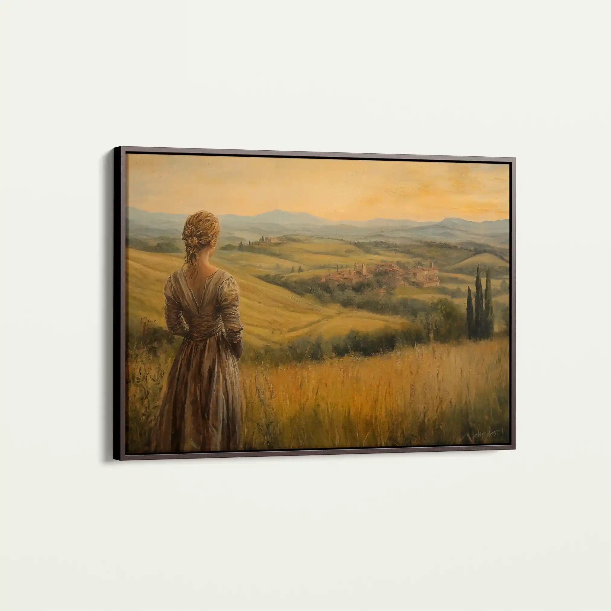 Classic 017 Canvas Art 18" x 24" / 45 x 60 cm / Black