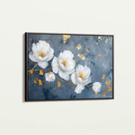 Floral 017 Canvas Art 18" x 24" / 45 x 60 cm / Black