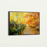 Landscape 017 Canvas Art 18" x 24" / 45 x 60 cm / Black