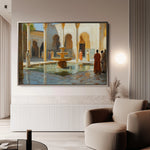 Orientalist 017 Canvas Art 18" x 24" / 45 x 60 cm / Black