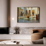Orientalist 017 Canvas Art 18" x 24" / 45 x 60 cm / Black