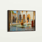 Orientalist 017 Canvas Art 18" x 24" / 45 x 60 cm / Black