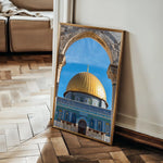 Palestine 017 Canvas Art 60 x 40 cm / Black