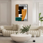 Portrait 017 Canvas Art 60 x 40 cm / Black