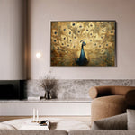 Animals 018 Canvas Art 18" x 24" / 45 x 60 cm / Black