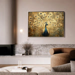 Animals 018 Canvas Art 60 x 40 cm / Black