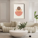 Boho 018 Canvas Art 18" x 24" / 45 x 60 cm / Black