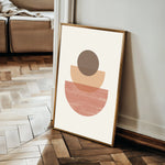 Boho 018 Canvas Art 18" x 24" / 45 x 60 cm / Black