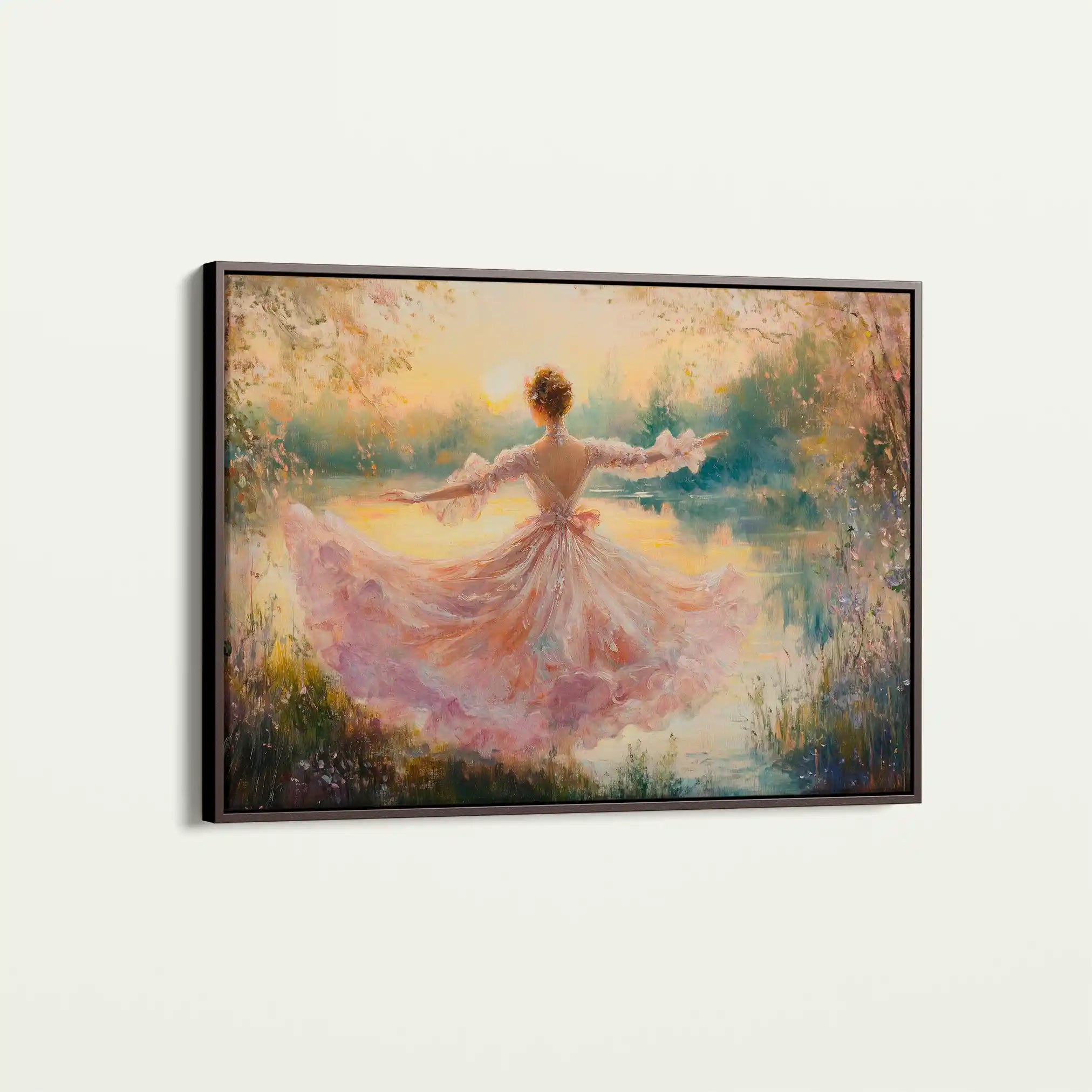 Classic 018 Canvas Art 18" x 24" / 45 x 60 cm / Black