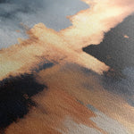 Abstract 019 Canvas Art 18" x 24" / 45 x 60 cm / Black