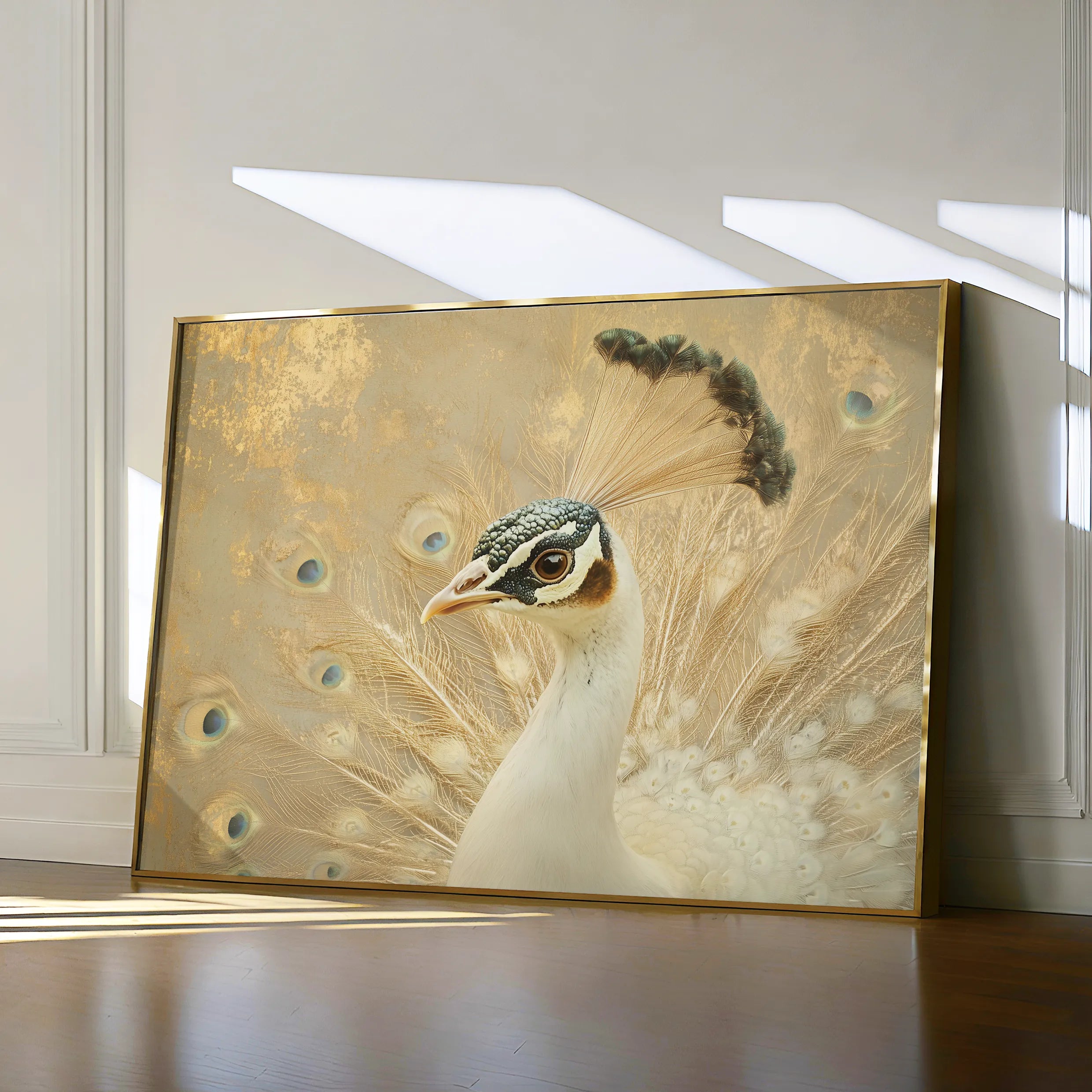 Animals 019 Canvas Art 18" x 24" / 45 x 60 cm / Black