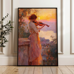 Classic 019 Canvas Art 18" x 24" / 45 x 60 cm / Black