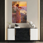 Classic 019 Canvas Art 18" x 24" / 45 x 60 cm / Black