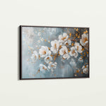 Floral 019 Canvas Art 18" x 24" / 45 x 60 cm / Black