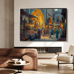 Orientalist 019 Canvas Art 18" x 24" / 45 x 60 cm / Black