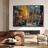 Orientalist 019 Canvas Art 18" x 24" / 45 x 60 cm / Black