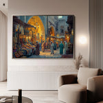Orientalist 019 Canvas Art 18" x 24" / 45 x 60 cm / Black