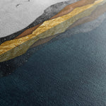 Abstract 020 Canvas Art 18" x 24" / 45 x 60 cm / Black
