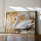 Animals 020 Canvas Art 18" x 24" / 45 x 60 cm / Black