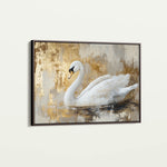 Animals 020 Canvas Art 18" x 24" / 45 x 60 cm / Black