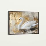 Animals 020 Canvas Art 18" x 24" / 45 x 60 cm / Black
