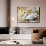 Animals 020 Canvas Art 60 x 40 cm / Black