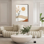 Boho 020 Canvas Art 18" x 24" / 45 x 60 cm / Black