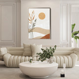 Boho 020 Canvas Art 18" x 24" / 45 x 60 cm / Black