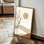 Boho 020 Canvas Art 18" x 24" / 45 x 60 cm / Black