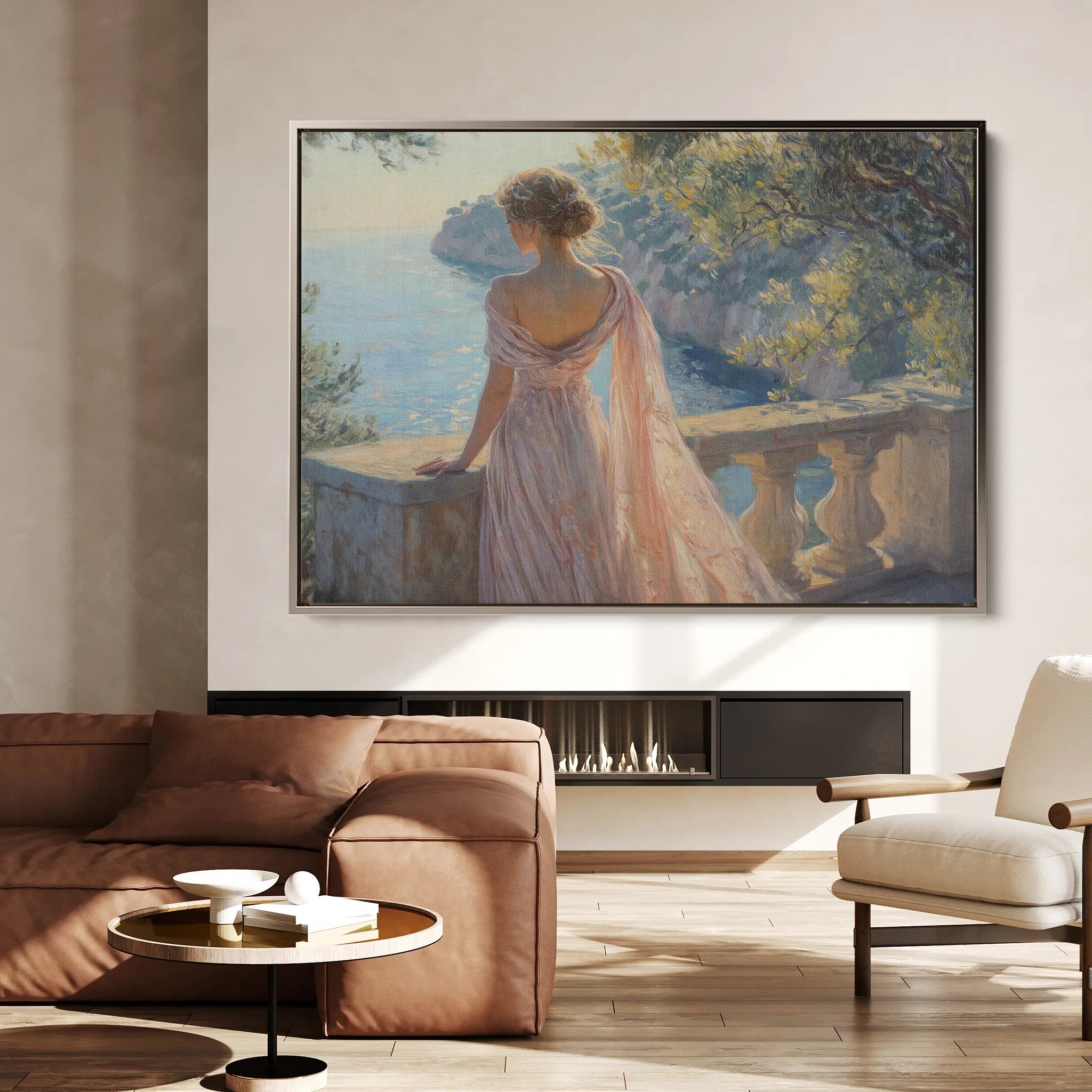 Classic 020 Canvas Art 18" x 24" / 45 x 60 cm / Black