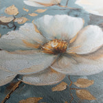 Floral 020 Canvas Art 18" x 24" / 45 x 60 cm / Black