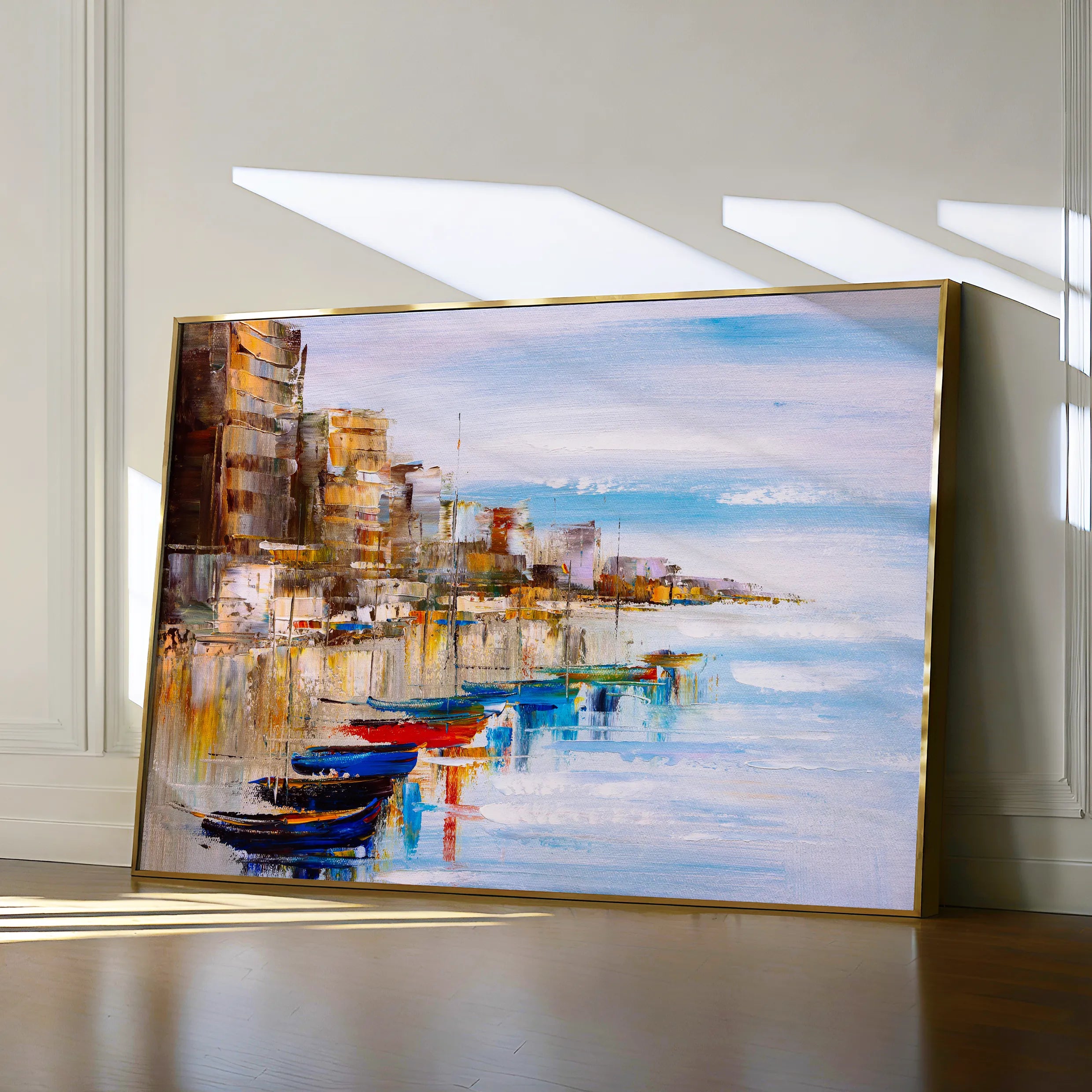 Landscape 020 Canvas Art 18" x 24" / 45 x 60 cm / Black