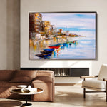 Landscape 020 Canvas Art 18" x 24" / 45 x 60 cm / Black