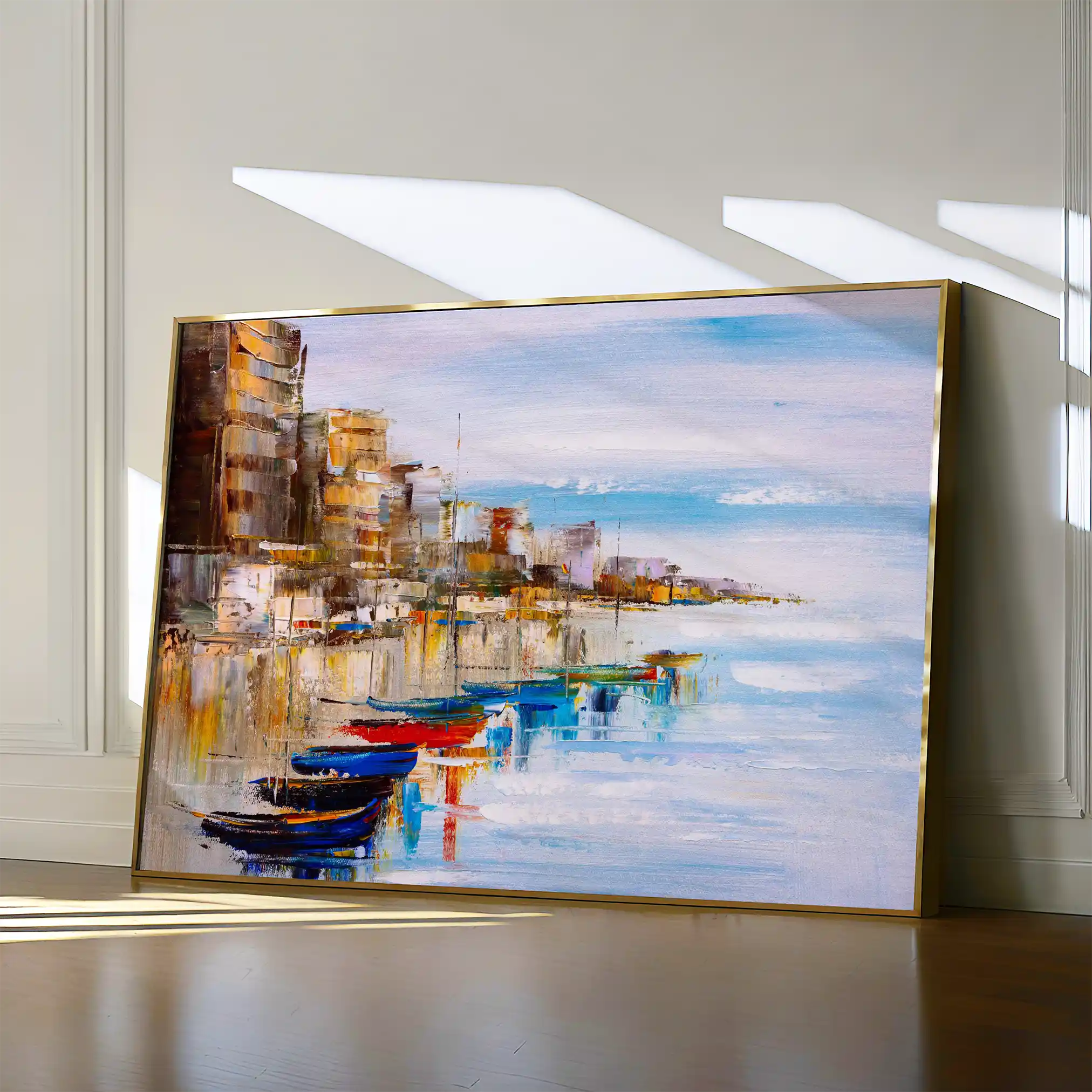 Landscape 020 Canvas Art 60 x 40 cm / Black