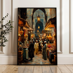 Orientalist 020 Canvas Art 18" x 24" / 45 x 60 cm / Black