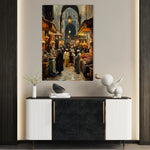 Orientalist 020 Canvas Art 60 x 40 cm / Black