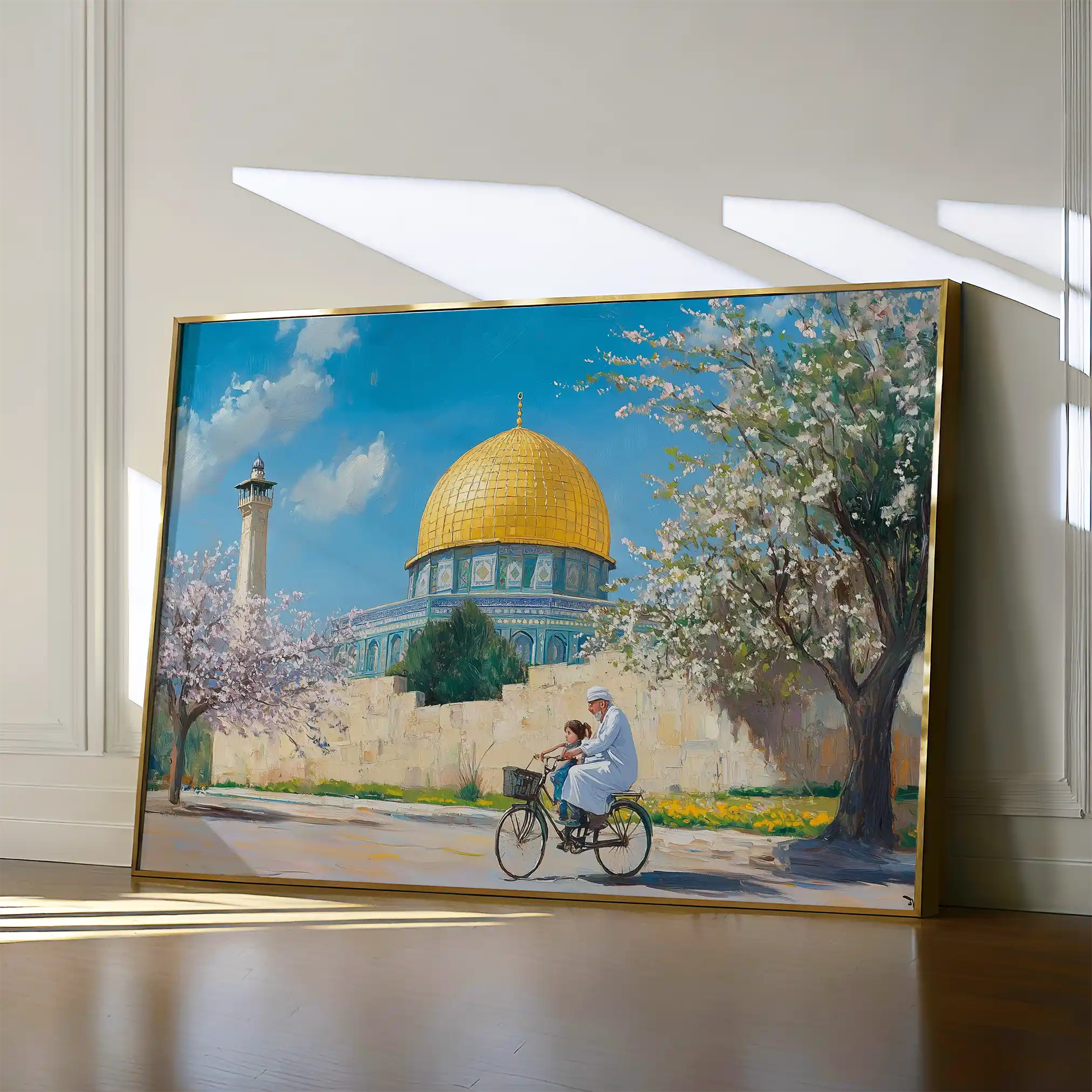 Palestine 020 Canvas Art 60 x 40 cm / Black