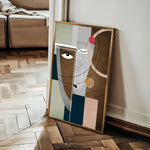 Portrait 020 Canvas Art 60 x 40 cm / Black