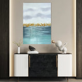 Abstract 021 Canvas Art 18" x 24" / 45 x 60 cm / Black