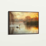 Animals 021 Canvas Art 18" x 24" / 45 x 60 cm / Black