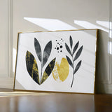 Boho 021 Canvas Art 18" x 24" / 45 x 60 cm / Black