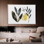 Boho 021 Canvas Art 18" x 24" / 45 x 60 cm / Black