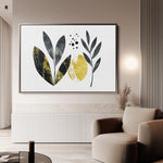 Boho 021 Canvas Art 18" x 24" / 45 x 60 cm / Black