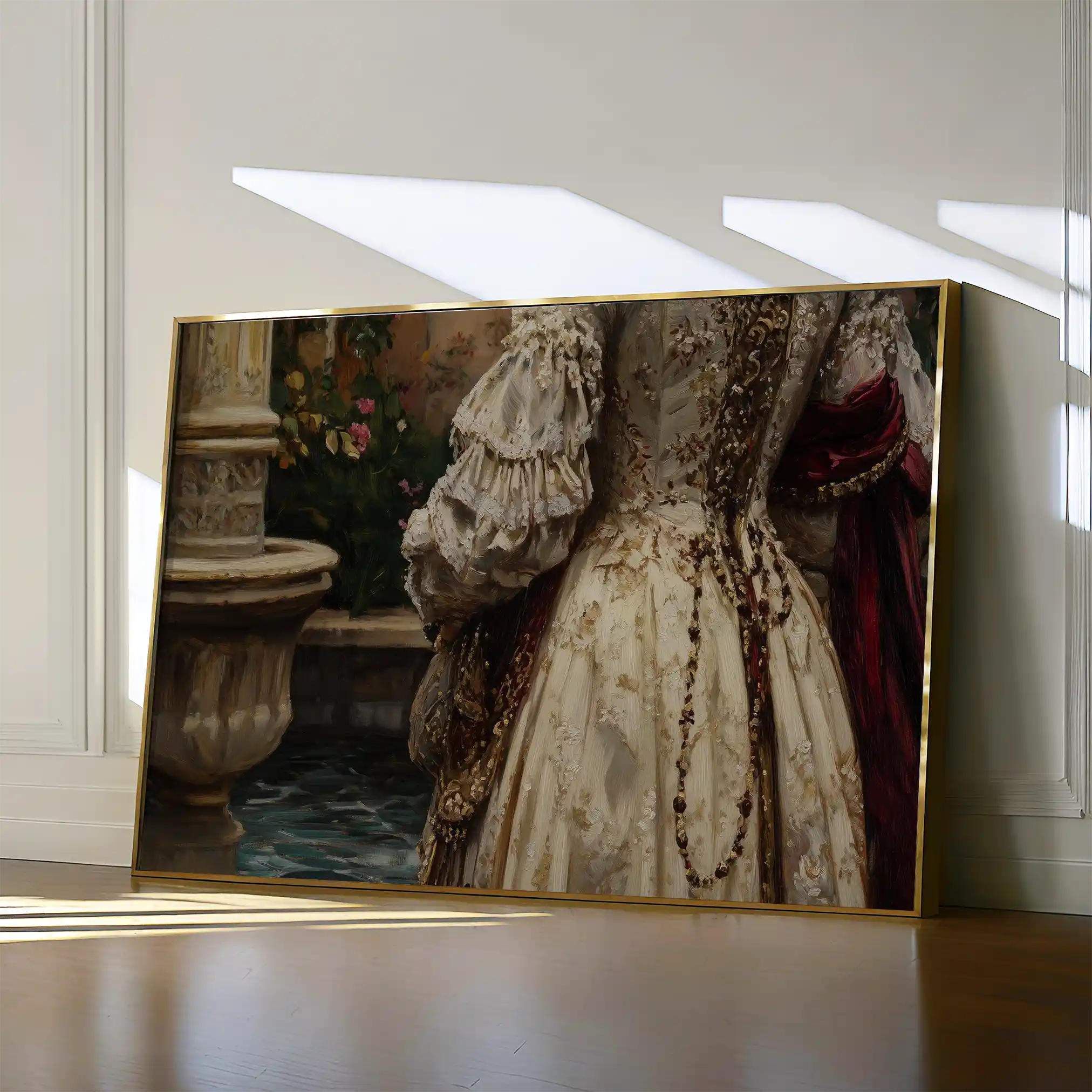 Classic 021 Canvas Art 18" x 24" / 45 x 60 cm / Black