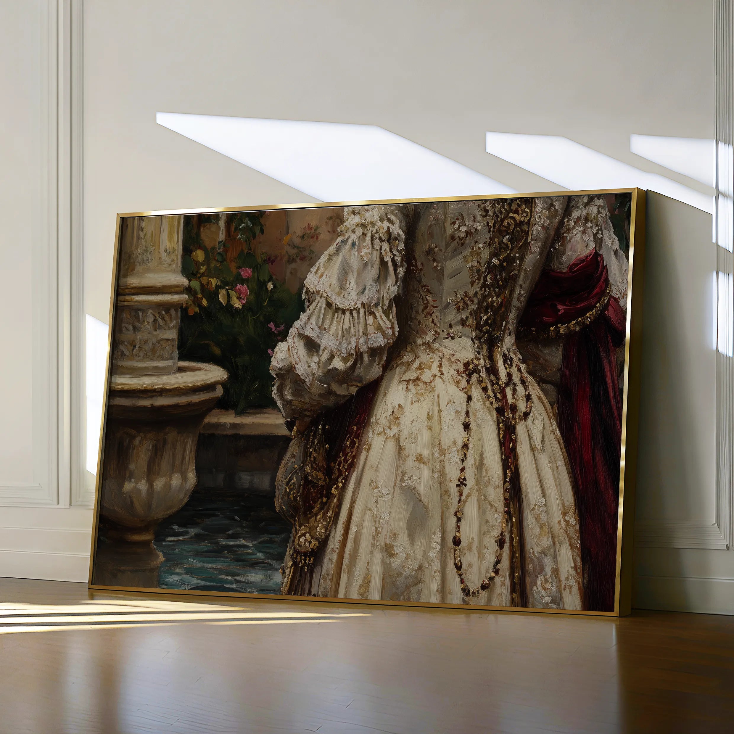 Classic 021 Canvas Art 18" x 24" / 45 x 60 cm / Black